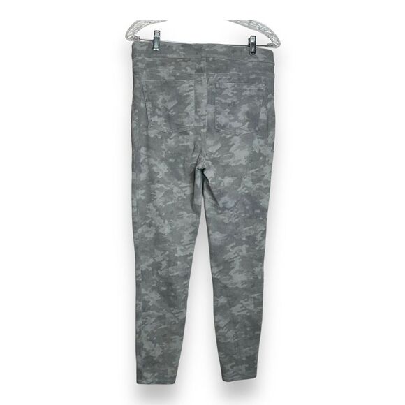 Spanx Camo Jean-ish Ankle Leggings Women Size L High Waist Pull‎ On Stone Wash - Picture 4 of 9